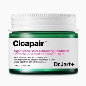 NEW! DR JART+ Cicapair Tiger Grass COLOR CORRECTING TREATMENT SPF30 .5 Oz Travel